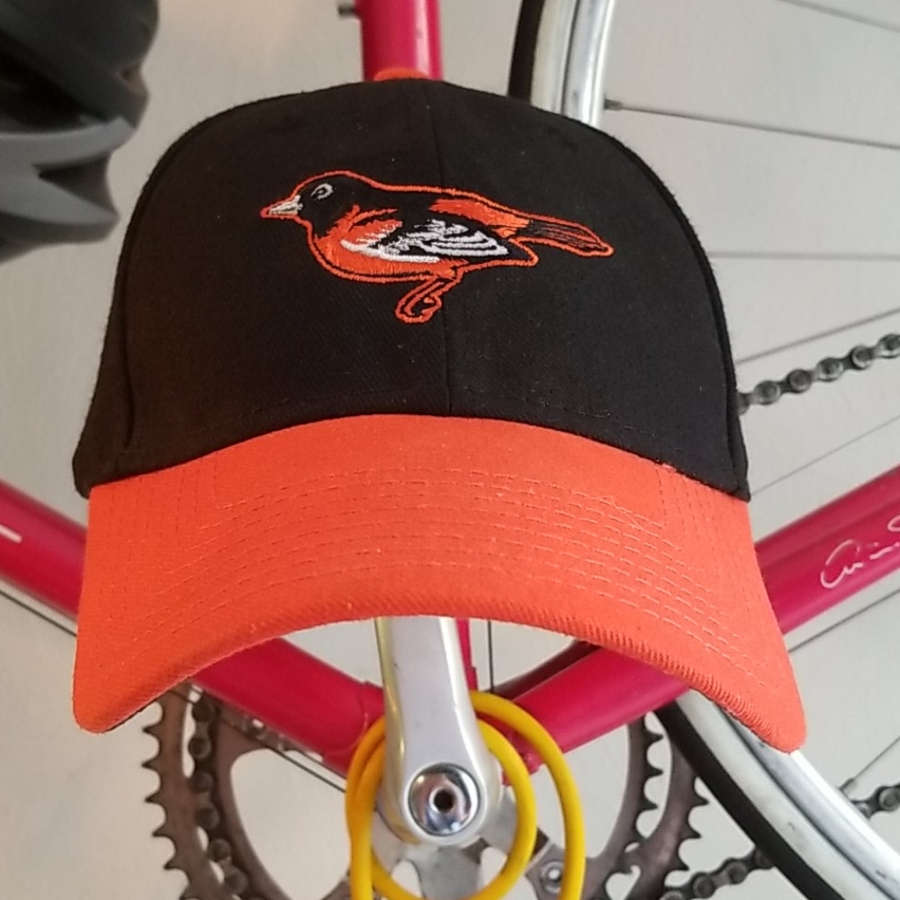 Orioles new era velcro back hat